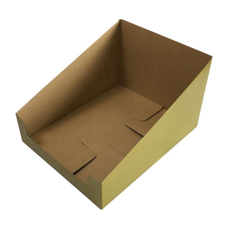 Bao bì Gấp PDQ Counter Template Paper Cardboard Hiển thị Hộp
